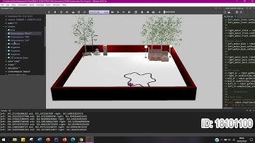 Four-wheeler Line Following Robot in Webots