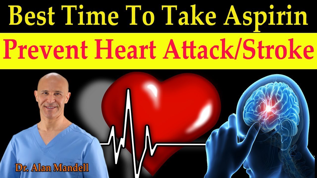 Best Time To Take Aspirin To Prevent Heart Attack Stroke Dr Alan 