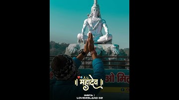 Teri kasturi rain jagaye Lyrical Whatsapp Status | Har Har Mahadev | Mahadev New Song Status 2021 |