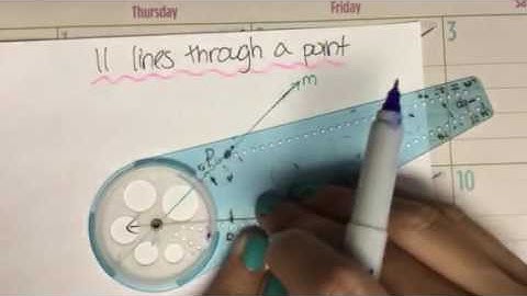Constructing Parallel Lines through a Point not on the Line