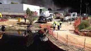 Mulherns Waste Oil Spill Wingfield Wetlands.wmv