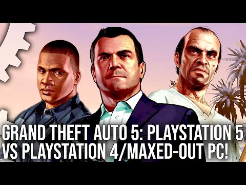 GTA 5 Next-Gen Launch: Comparing the Graphics Performance on PS5 and PS4