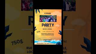 Hello guys 🙂🎊 randevou an pa lot kote 2 mai champion piscine🔥kote ap gen artist# cypher #🔥nap tann n