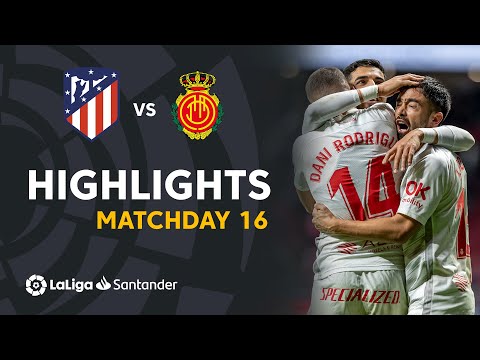 Resumen de Atlético de Madrid vs RCD Mallorca (1-2)