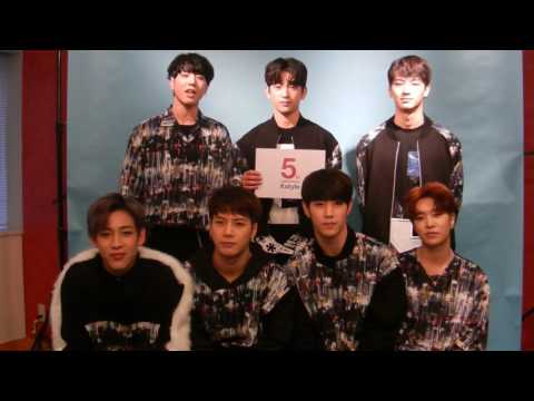【Kstyle5周年】GOT7からお祝いメッセージが到着！（2016年）