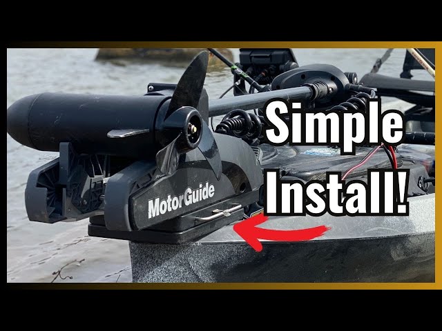 Easiest Way to Install the MotorGuide Xi3 on a Nucanoe Unlimited