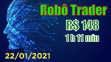 ROBÔS SCALPER - Compra e Venda Simultânea. Day Trade em 22/01/2021 - METATRADER 5