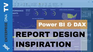 power bi report design tips and inspiration