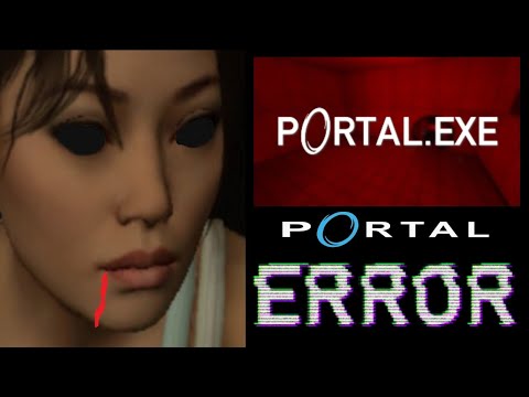 2 Portal Horror Mods! | Portal.EXE & Portal: ERROR Mod (Part 1)