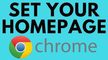 How to Set Google Chrome Homepage - Make Google Your Homepage in Chrome
