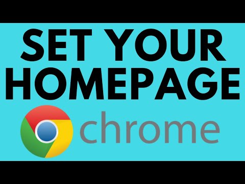 Video: How To Make Google Your Start Page