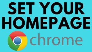 How to Set Google Chrome Homepage - Make Google Your Homepage in Chrome image