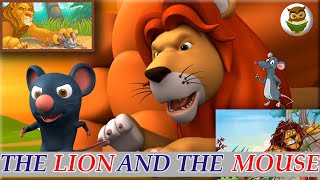 The Lion And The Mouse| English Story| Cartoon Video| StoryBook| Moral Story| Kids Story| Story03