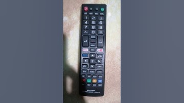 como configurar el control en un televisor lg