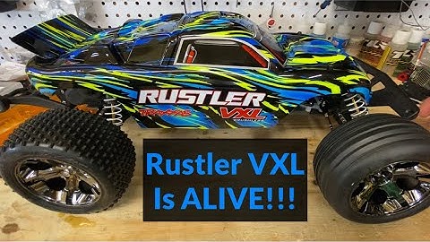 Rustler VXL Build Complete!!!