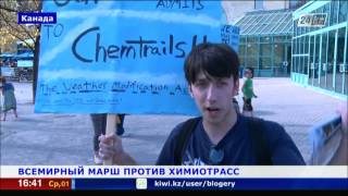 Акции протеста в борьбе с химиотрассами прошли по всему миру