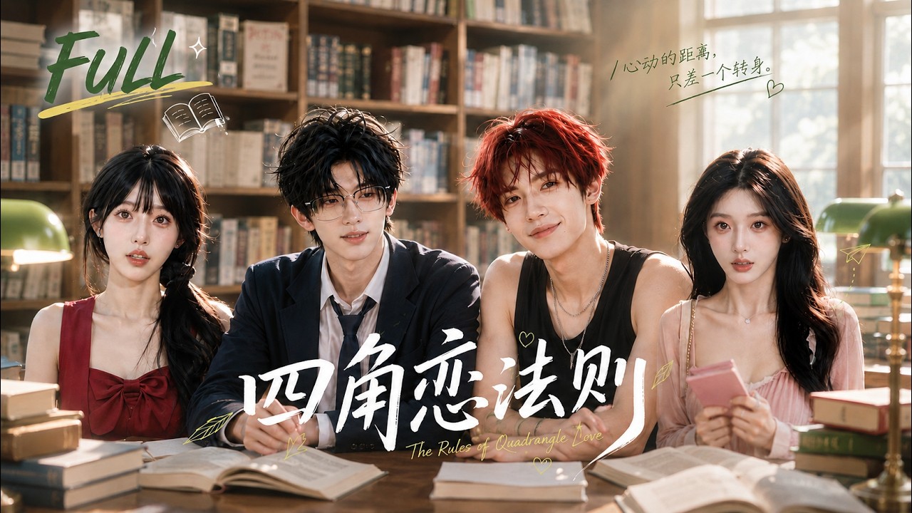 【四角恋法则】全集 | 我喜欢校草,校草喜欢校花,校花喜欢校霸,校霸喜欢我,最后校花做了一个决定! The Rules of Quadrangle Love All Episodes