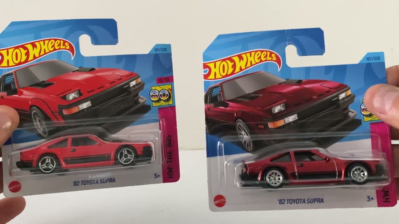82 Toyota Supra Súper Treasure Hunt 2023 Hotwheels - YouTube
