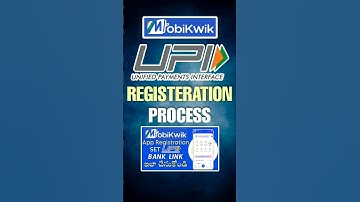 Mobikwik UPI Registration Process in Telugu| Mobikwik App Add Bank Account