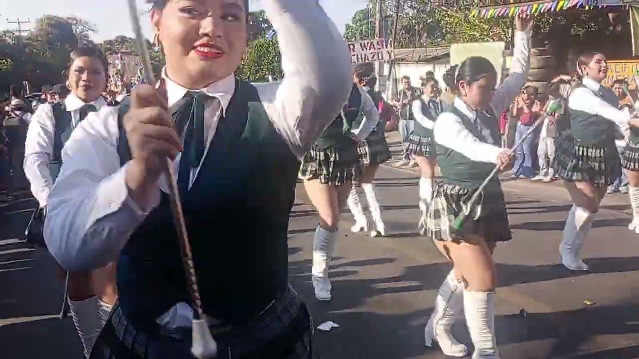 #Ahuachapan, fiestas patronales en honor al dulce Nombre de Jesús, desfile del correo 2026.