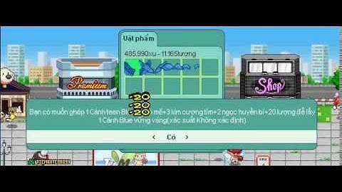 Hướng dẫn đập item cánh baby blue lên cánh blue vững vàng game avatar cùng tomato87 - Tập 4 :v