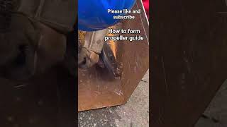 propeller guide #cutting #metal #viral @WeldTest @stickwelder @Diywelder-e8t
