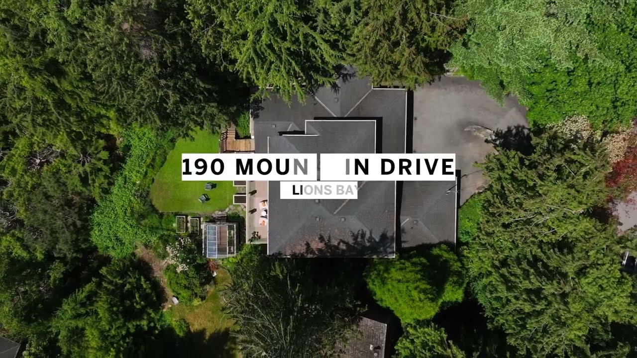 Lions Bay View Home, listed by Tanis Fritz PREC co-listed with Christine Kopr