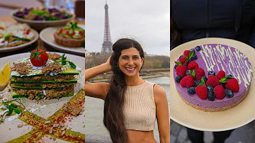 Surprise Birthday Trip to Paris! 🌹 Best Raw Vegan Travel Tips & Food Vlog + Live Jazz Music 🎵