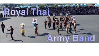 วงดุริยางค์ทหารบกไทย in Gyeryong Militery Festival 2019