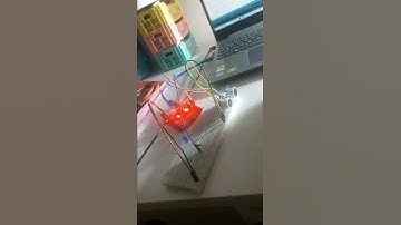 mesafe sensörü ile led yakma