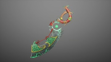 Stylized Sword Turntable in Unreal Engine 5