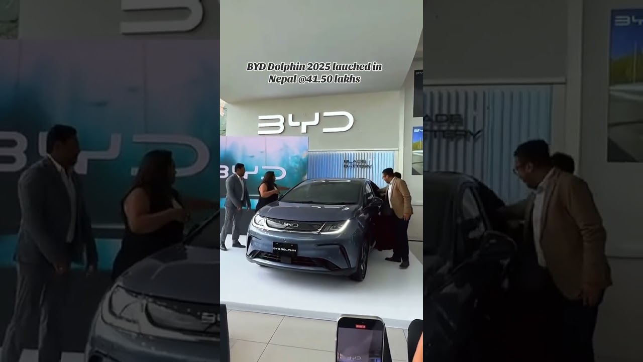 2025 BYD dolphin is officially here in Nepal.