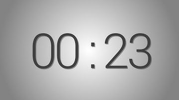 23 Seconds countdown Timer - Beep at the end | Simple Timer (twenty-three sec)