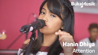 Hanin Dhiya - Attention (Charlie Puth Cover With Lyrics) | BukaMusik