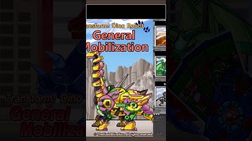 Dino Robot Transform General Mobilization Tyranno Tricera Ptere