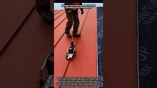Portable Seam Seaming Machine for Standing Seam Metal Roofs #engineering #construction