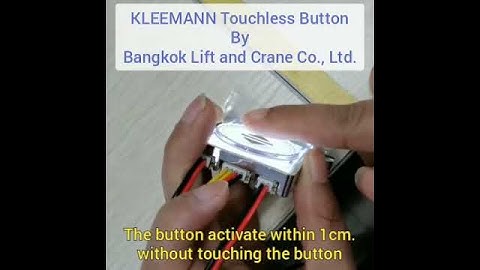 Kleemann Touchless Button