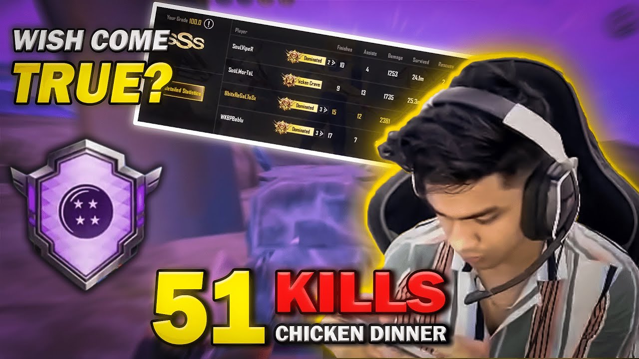 51 kills wwcd 😼 | wish come true achievement ?