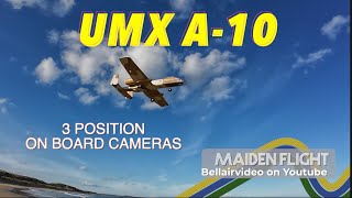 UMX A10 - Maiden with Multi cameras -Comparing Apples to Apples