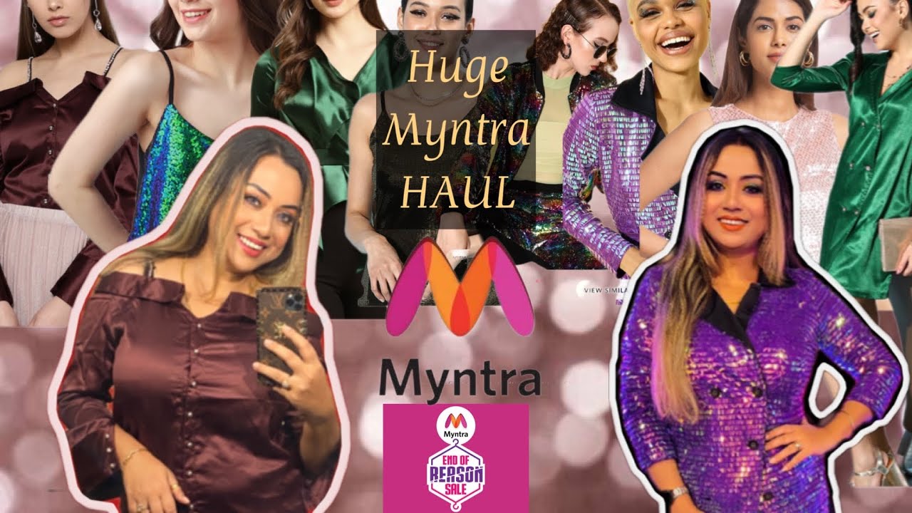 *HUGE MYNTRA HAUL* EORS HUGE DISCOUNTED Outfits Bengali Vlog