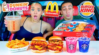 Famous TRYING NEW SUMMER ITEMS FROM FAST FOOD RESTAURANTS!! Wealth