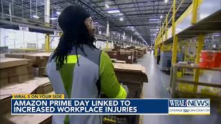 Amazon Prime Day ‘major cause of injuries’ for workers