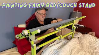 Painting Fairy Adjustable Cross Stitch Bed/Couch Stand FlossTube 11