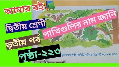 Amar Boi Class 2 Part 3 page 223 @primaryschooleducation34