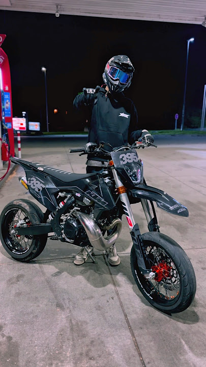Supermoto.  #ktm #supermoto #2stroke #ktmexc #exc