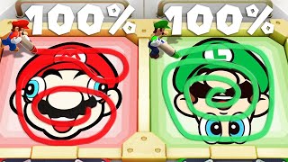 Мульт Super Mario Party Minigames Mario Vs Luigi Vs Rosalina Vs Peach Master Difficulty
