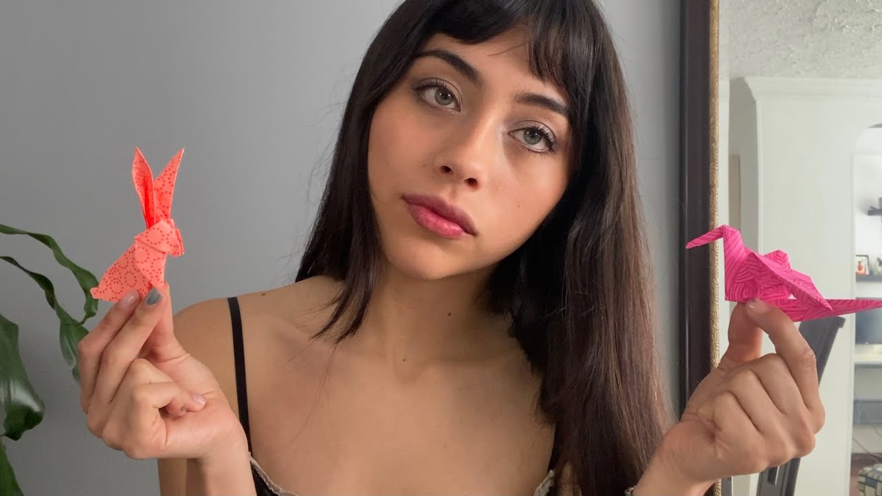 ASMR origami (sonidos de papel) 🐇