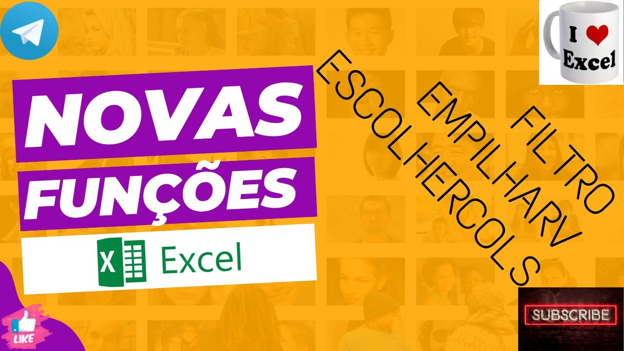 Excel 365 - Novas Funções - YouTube