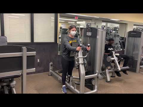 Glute Kickback Machine Demonstration