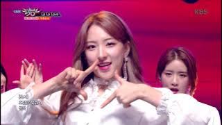 뮤직뱅크 Music Bank - 라라러브(La La Love) - 우주소녀(WJSN).20190208